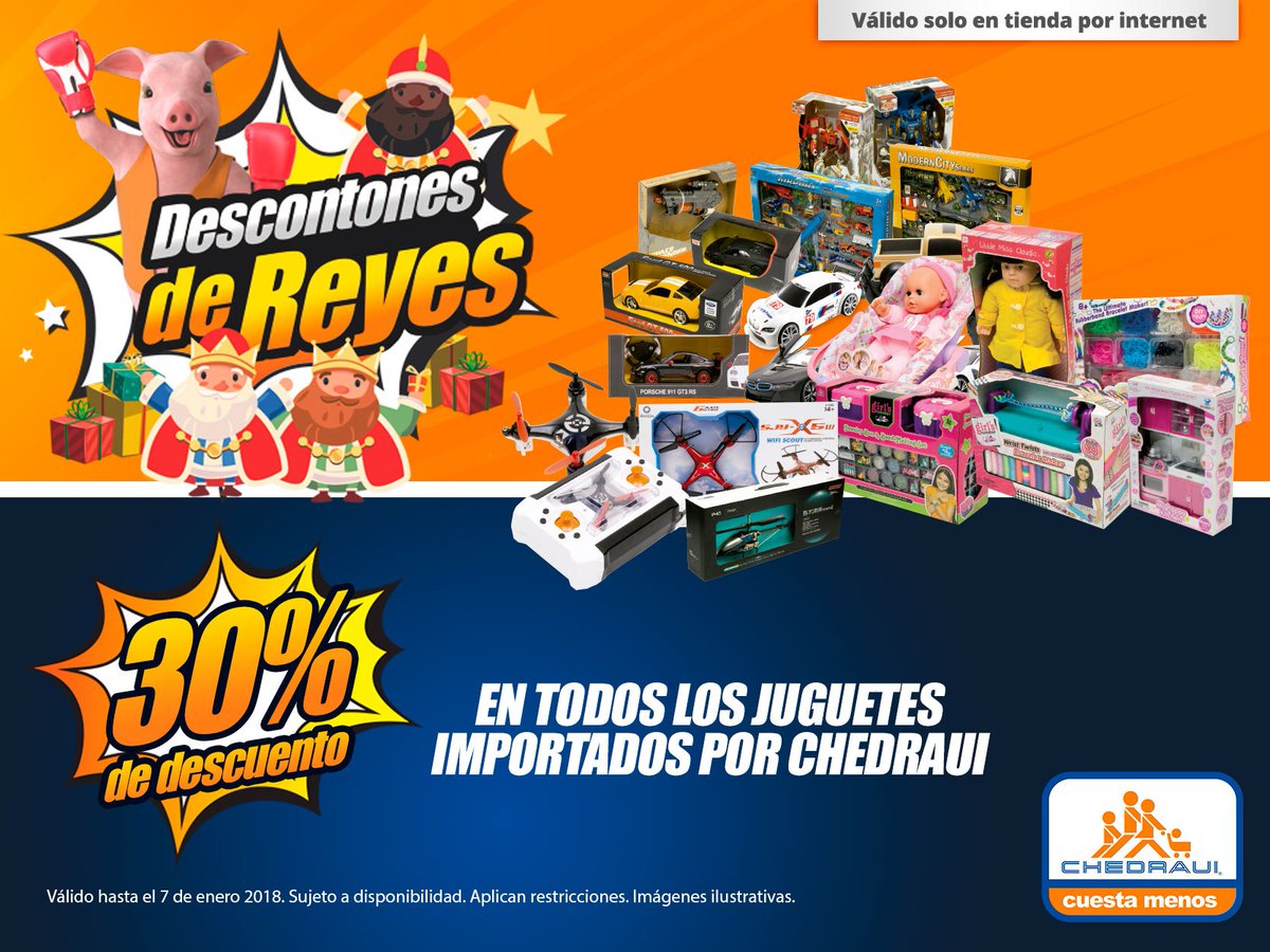 descuentos en juguetes chedraui