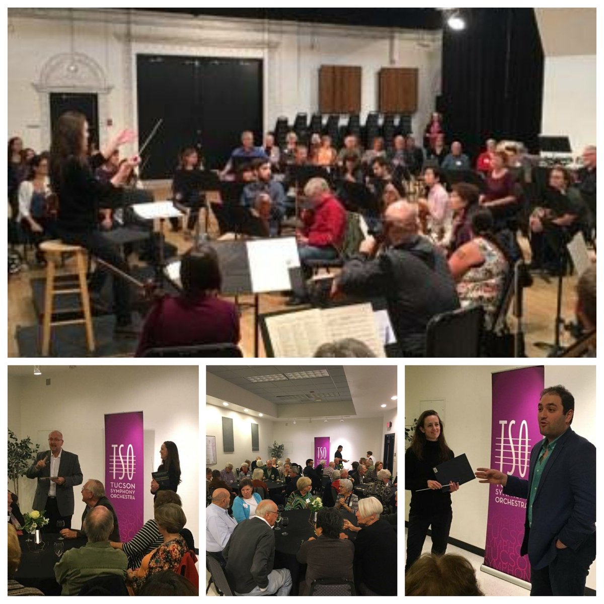 Being able to attend an open rehearsal with TSO musicians, guest soloists, and guest conductors is an inside look at how these artists and musicians come together to perform great concerts for you!  More info TSO donor perks can be found at bit.ly/2AxM9Y9