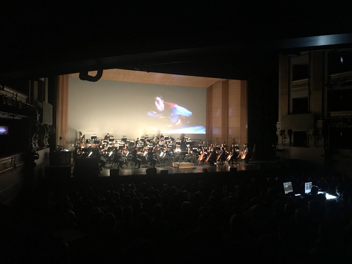 highcmusic's tweet photo. 🎶 De #EnsayoGeneral con @LucasVidalmusic y la @discoplayBID Symphony Orchestra. Nos vemos mañana en el @Teatro_Real ¡Estamos deseando! #JohnWilliamsTR #JohnWilliams #PlanazoDíaReyes #Reyes2018 https://t.co/QM6kR0VIad