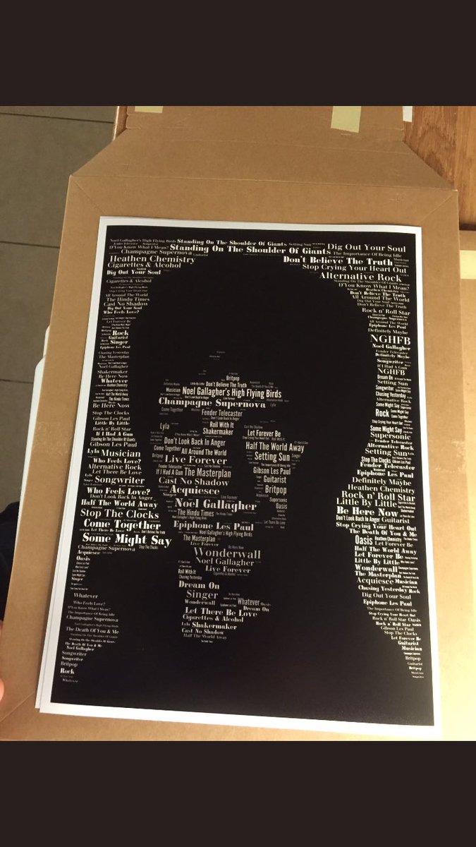 AGT79's tweet photo. Tag a friend who likes Oasis...

I’m giving this print to a follower at 11pm
To enter, 
- RT
- Follow me
Thanks https://t.co/hEBggEtuu5