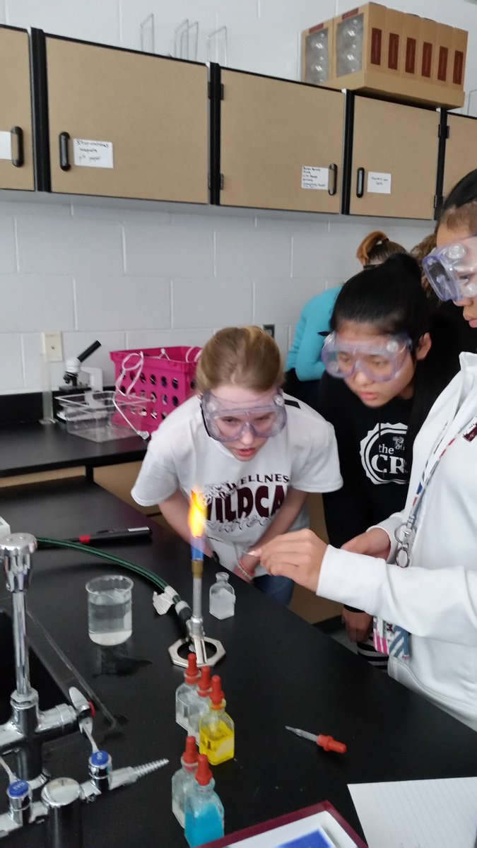 MPetrilloMMS's tweet photo. 8th graders learning Chemistry doing Flame tests https://t.co/dTqFQd1g0d