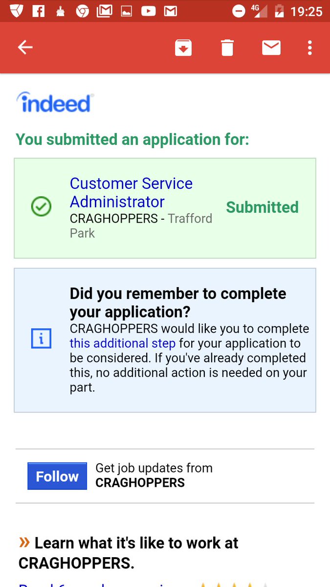 TeenMakesTwo's tweet image. Hi @CraghoppersUK I'm trying to complete the additional requested information following a job application for yourselves through @IndeedSupport but the link goes to a page with no questions or options to register. Can you pass on to anyone who may be able to help?