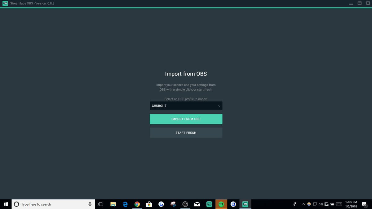 Streamlabs On Twitter You Can Go To!    Settings General And Click - actually even though i ve import the prof!   ile everything shows up blank any ideas pic twitter com cafhdm5pgs