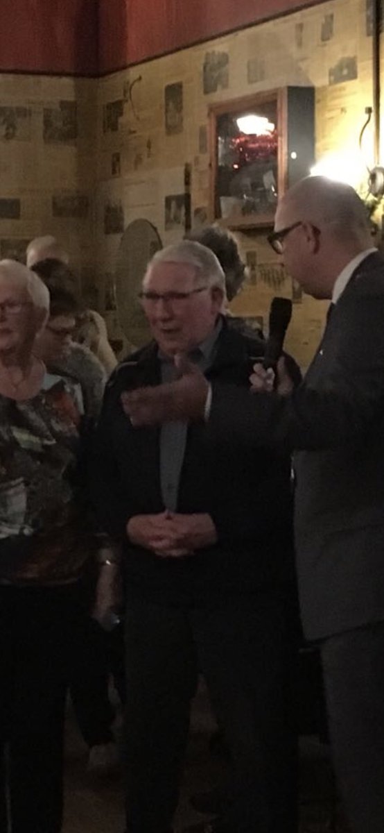 Zojuist Ben de Rek een koninklijke onderscheiding uit mogen reiken voor zijn inzet van 50 jaar voor de gehandicaptensport #lidON #vanharte