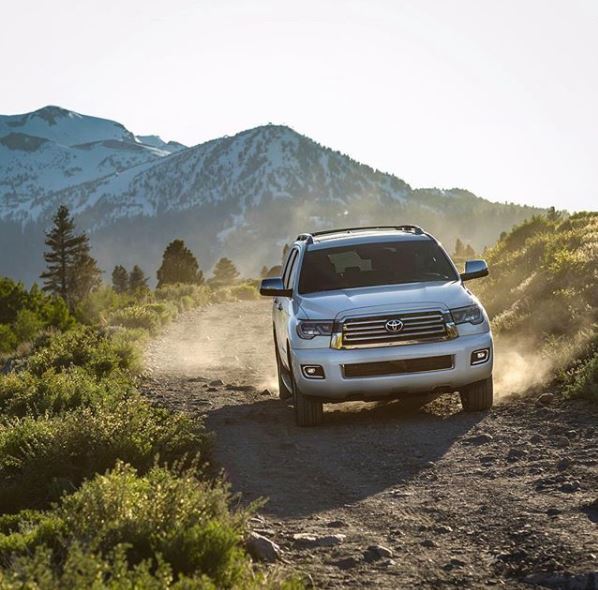 AlHendricksToy's tweet photo. The official SUV of unforgettable adventures. #Sequoia #LetsGoPlaces https://t.co/YORxUvXpRi