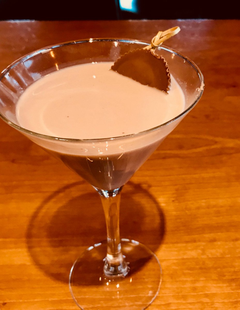 This man is a genius! Peanut butter cup martini! No seriously, come try one, or two...