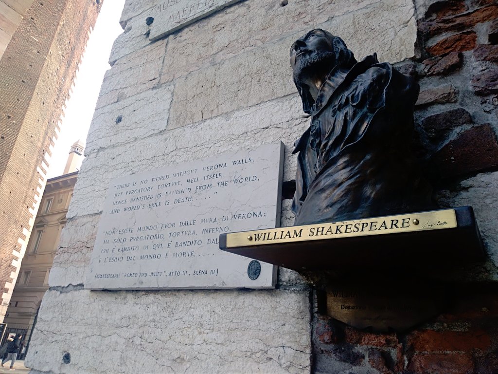 «There is no world without Verona walls, 
but purgatory, torture, hell itself. 
hence-banished is banish’d from the world,
and world’s exile is death (…)»
#WilliamShakespeare #quotes #Verona #perspective