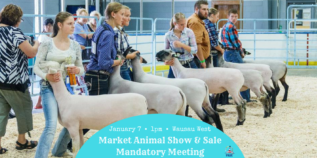 WisconsinValley's tweet image. **Attention Junior Fair Exhibitors** Required annual meeting this Sunday to be eligible to sell a market animal at the 2018 WVF! ow.ly/8OXR30hBKBN