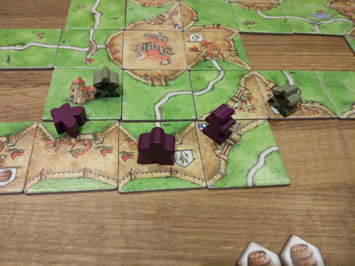 No tinc res a fer en aquesta ciutat :( #ludoany #carcassonne #game