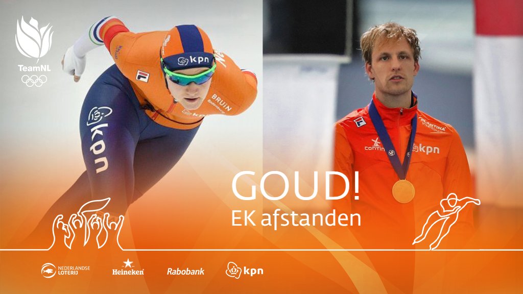 TeamNLtweets's tweet photo. Eerste #EKafstanden ⛸️ is meteen raak voor #TeamNL: GOUD voor @LottevBeek en @mulderronald, ZILVER voor @ThomasKrol en BRONS voor @verweijkoen en Marrit Leenstra. Gefeliciteerd! 👏 #NLwint https://t.co/hkcaona8Cm