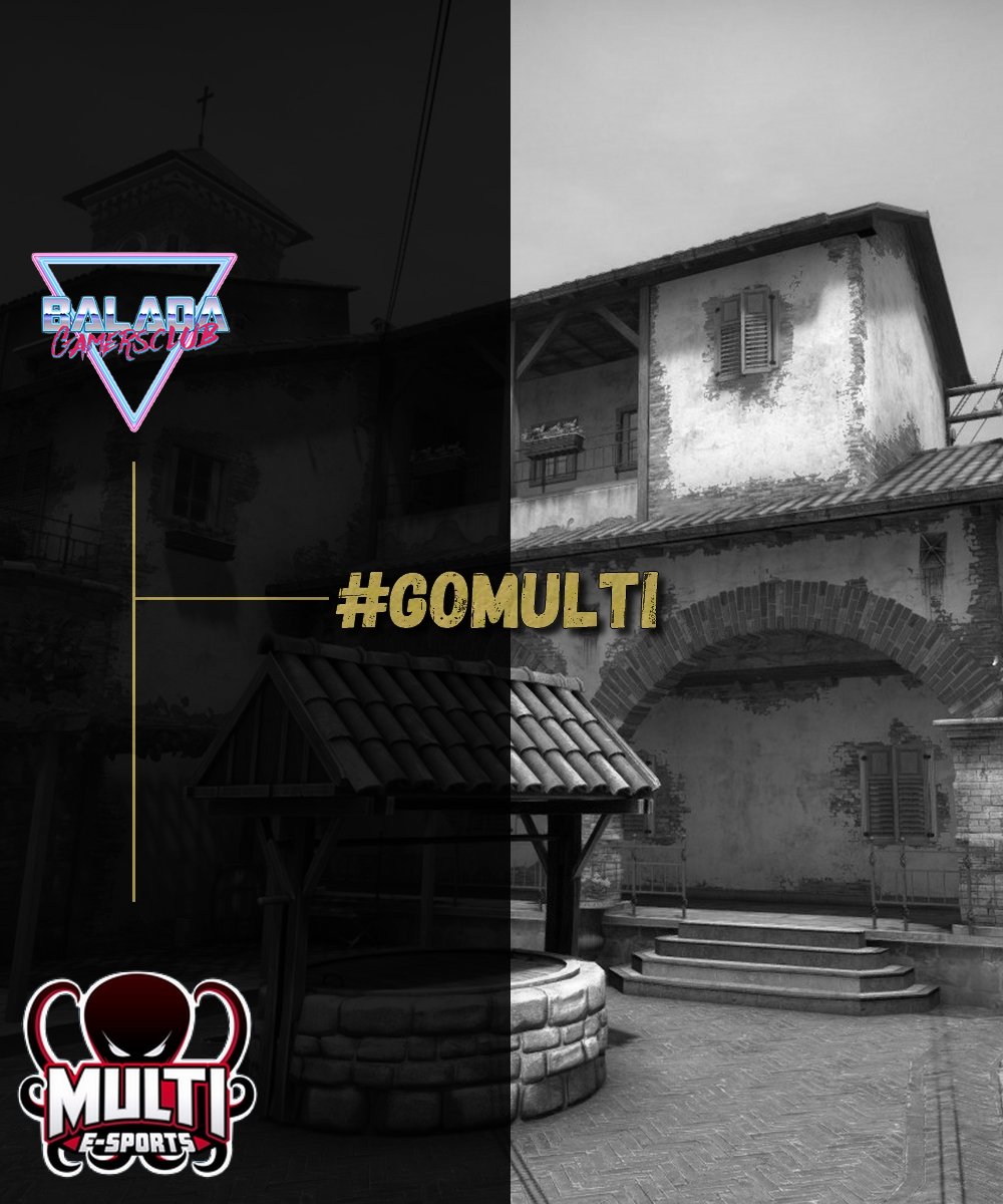MultiEsportsBR's tweet photo. [CS:GO] Nossos Guerreiros estão disputando o Campeonato Balada Games Club hoje. #GOMULTI https://t.co/Kc5lIQpNOi