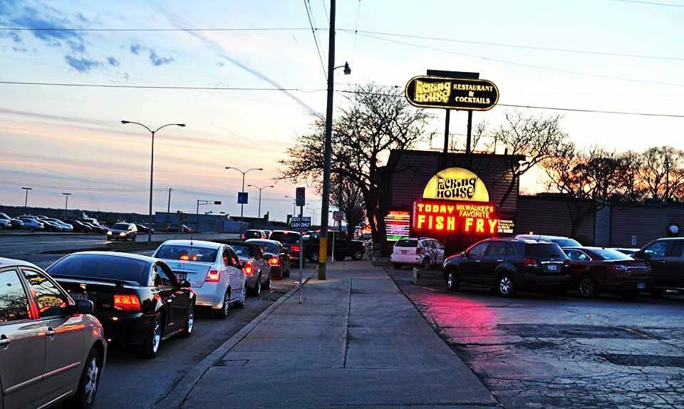 Fish Fry Drive-thru open until 9pm—cash only please, it helps the line move a whole lot faster! 🐟