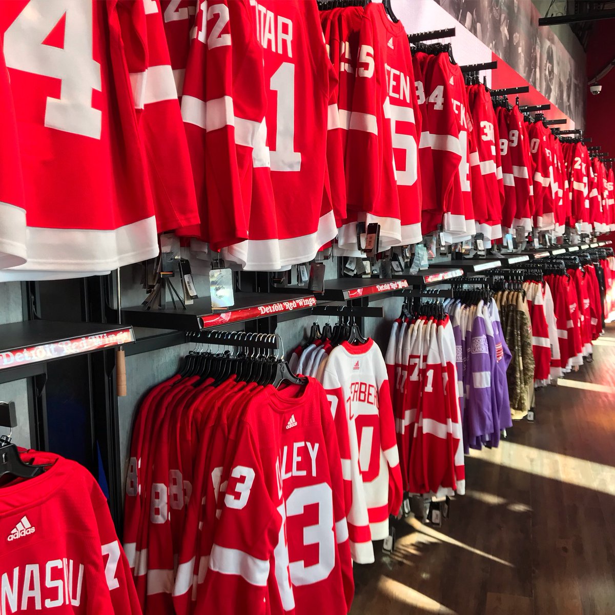 red wings team store