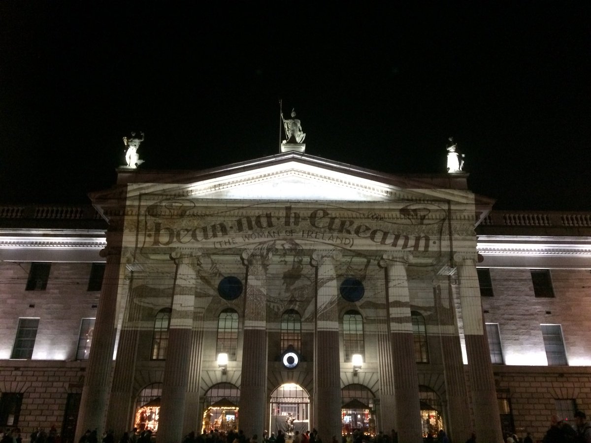 HerstoryIreland's tweet image. Calling on the #BéanNahÉireann #WomenofIreland #SecondRising #WomensRising #SuffrageCentenary #IlluminateHerstory #NollaignamBan