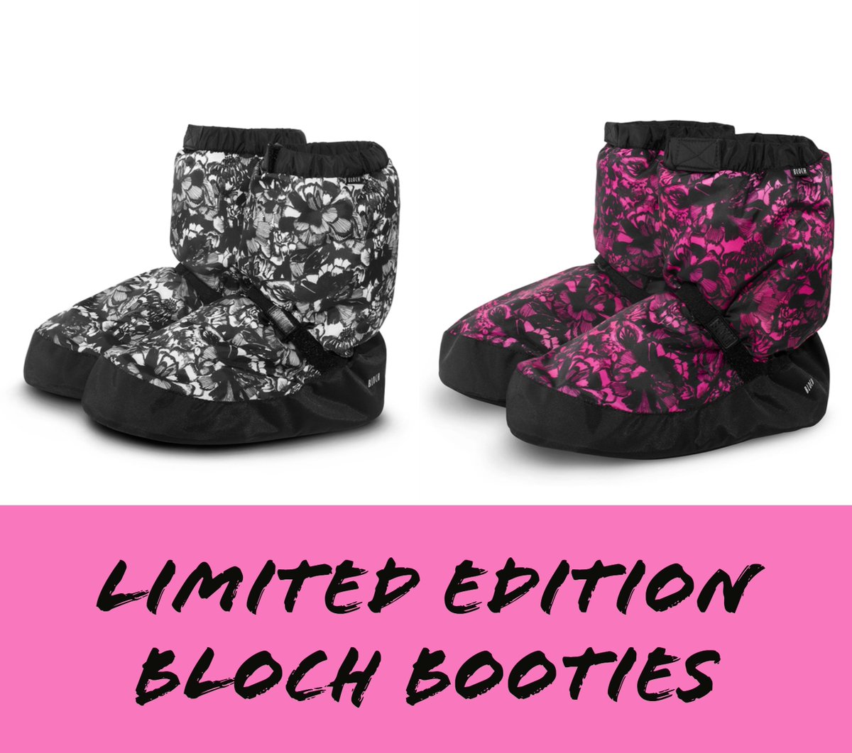 bloch printed booties
