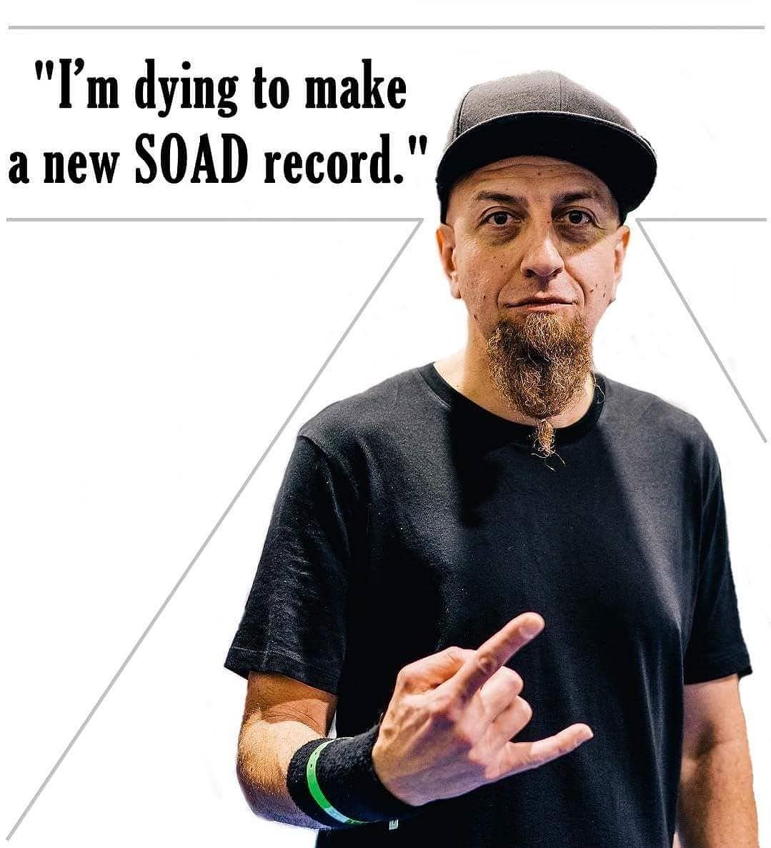 SOADNews's tweet photo. "All I can say is that I want an album to happen, and the future is bright. We have written songs, but we haven’t recorded them. So, I guess when the stars align, it will happen."
Full interview: https://t.co/e6FinqvOZw
#SystemOfADown #SOADNews #forbassplayersonly #ShavoOdadjian https://t.co/QVpI1xH4np