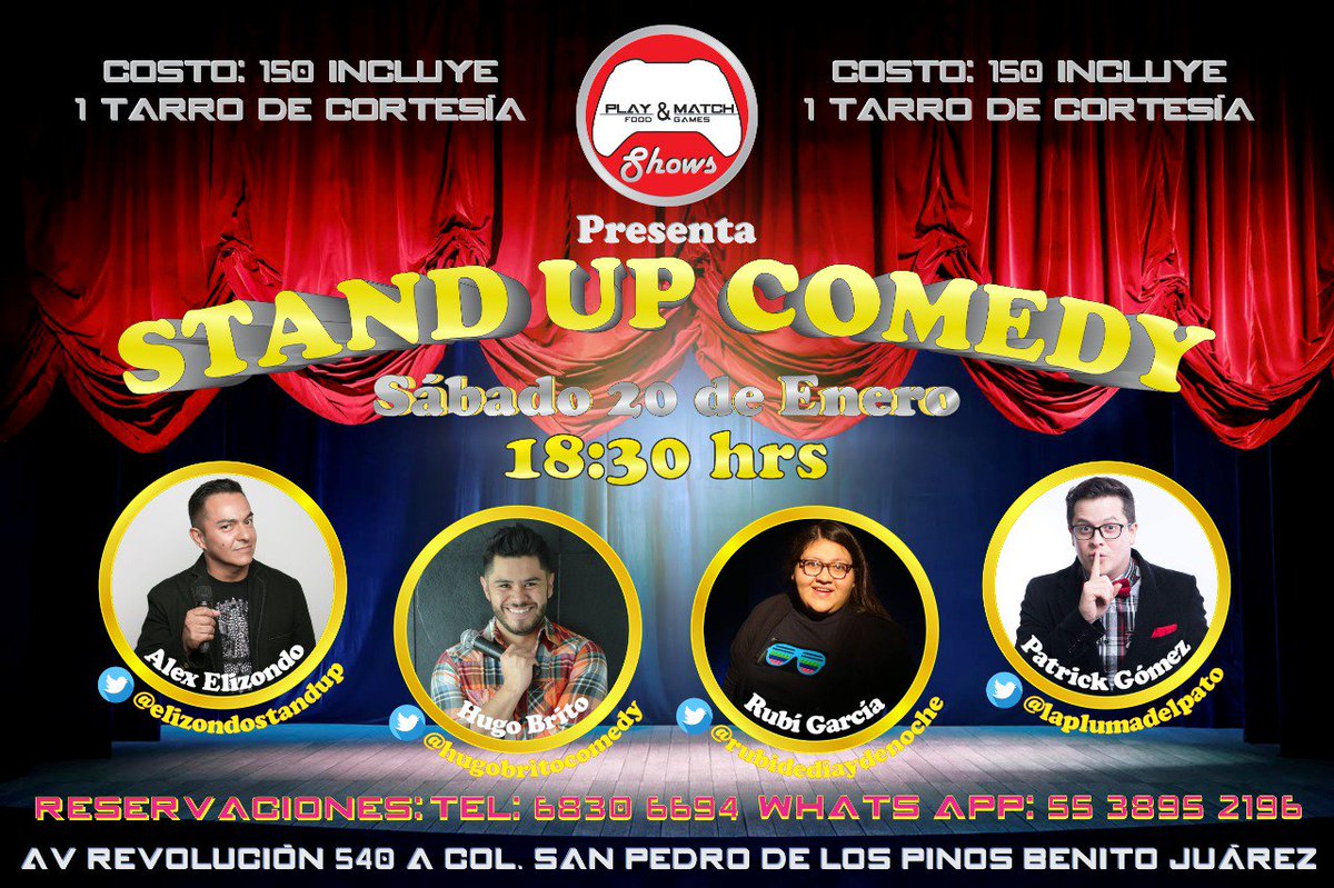 Hugo Brito Stand Up tweet media