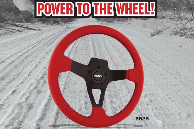 The NEW "Suede Series" #steeringwheel will win it's way to your car. #suedeseries bit.ly/2ooU9cM #RedVinyl #GrantSteeringWheel