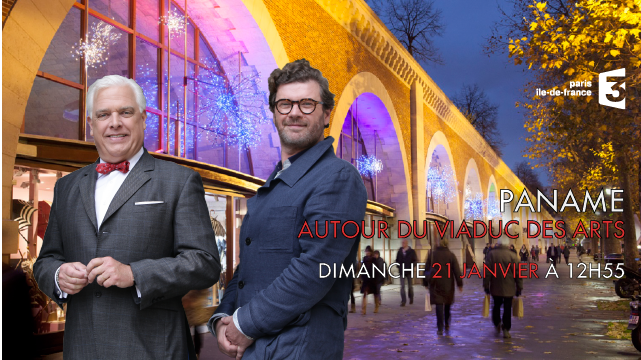Rendez-vous demain à 12h55 sur France 3 Ile de France dans Paname pour une édition inédite du Viaduc des Arts et ses artisans. @leviaducdesarts #Paris12 #madeinFrance #fabriqueaparis