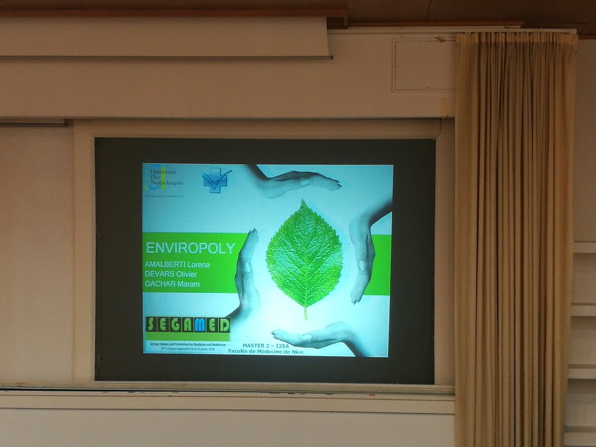 JuniorI2SA's tweet photo. Après le jeu des «1000 semaines», les étudiants du #MasterI2SA nous présentent «L'enviropoly» ! @SeGaMedFR https://t.co/5Uc9jsyRo4
