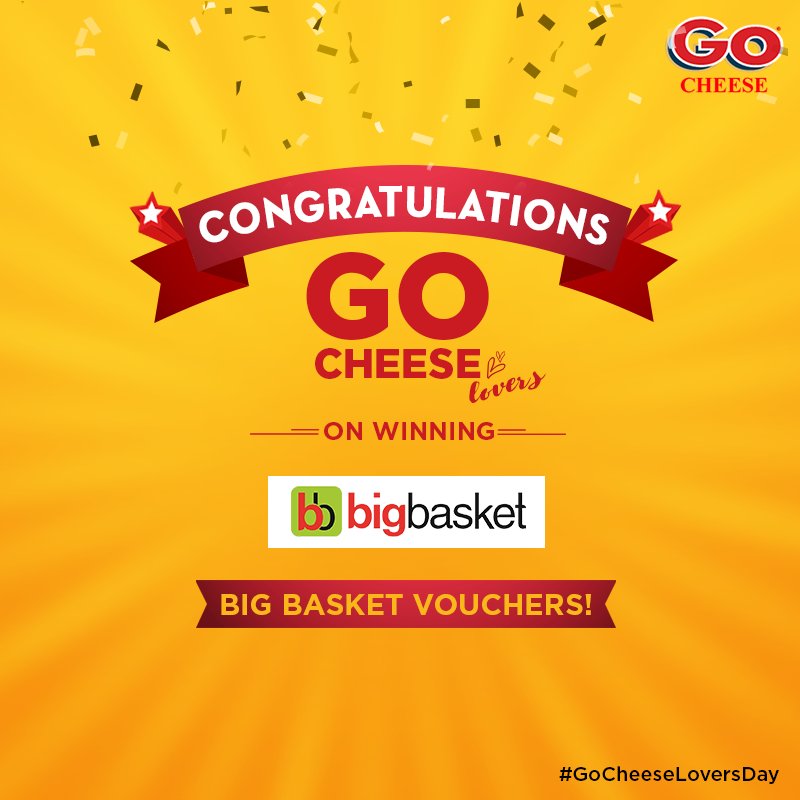 GoCheeseIN's tweet photo. Here is our second set of winners! Next set coming soon. Stay Tuned and Keep participating! #GoCheeseLoversDay

Winners, please inbox us your contact details - Full Name, Contact Number, Email Address, City of Residence. https://t.co/4MxtoSuVxI