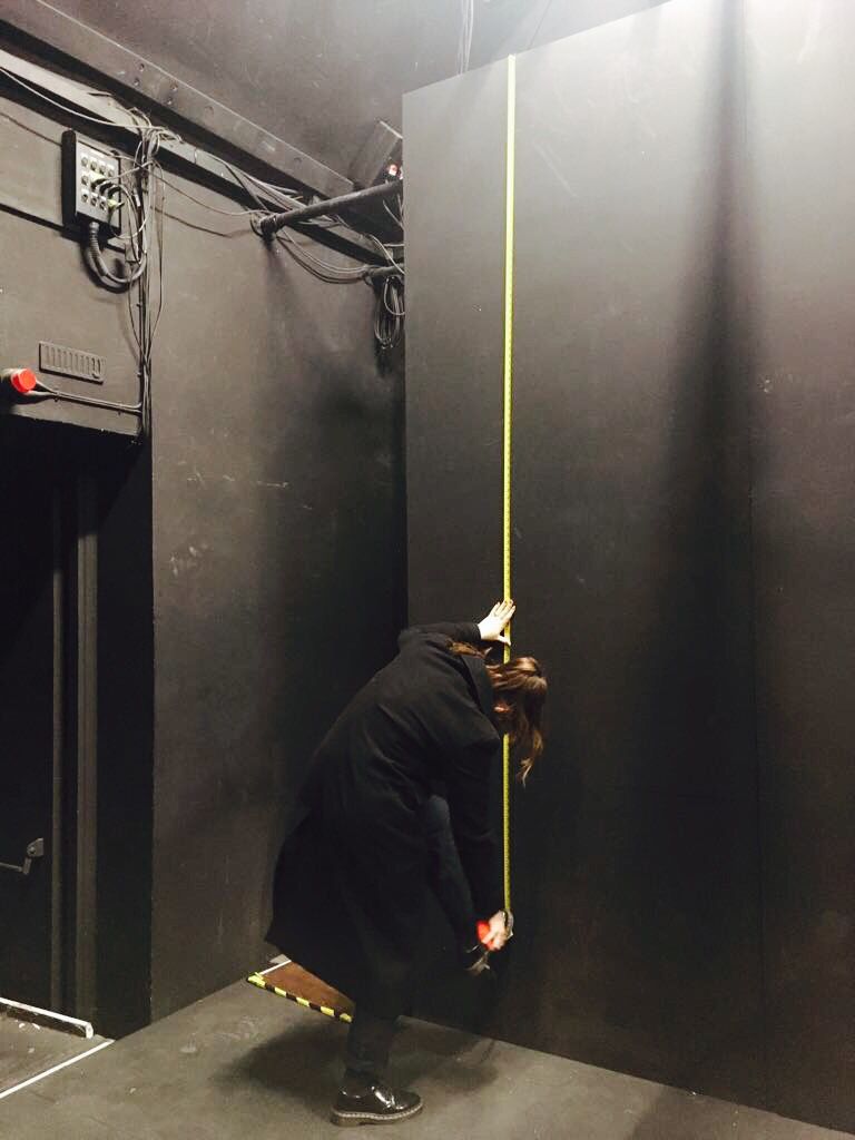 ShellAndDavey's tweet image. Our wonderful designer Jess Banting is hard at work creating an awesome design for #ShellandDavey - she&apos;s even got cast member Carrie doing some colouring in! #VAULT2018