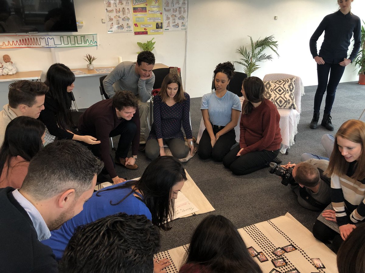 Today we’re spending the day reinacting our antenatal classes for a special NCT Photoshoot. Thank you to our lovely expectant parents and practitioners for getting involved 💚