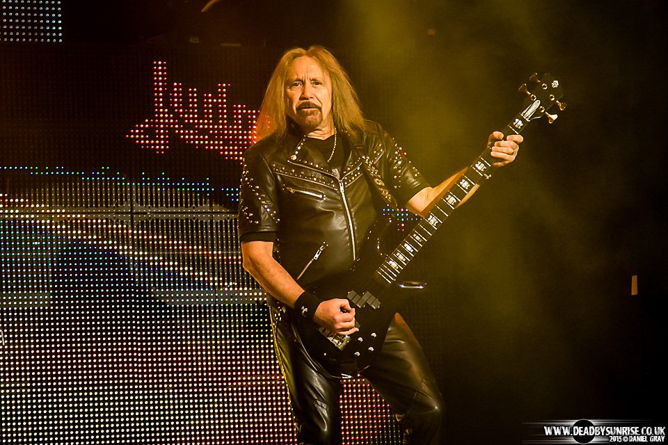 Happy birthday to bassist Ian Hill  Here he is looking good in 2015  