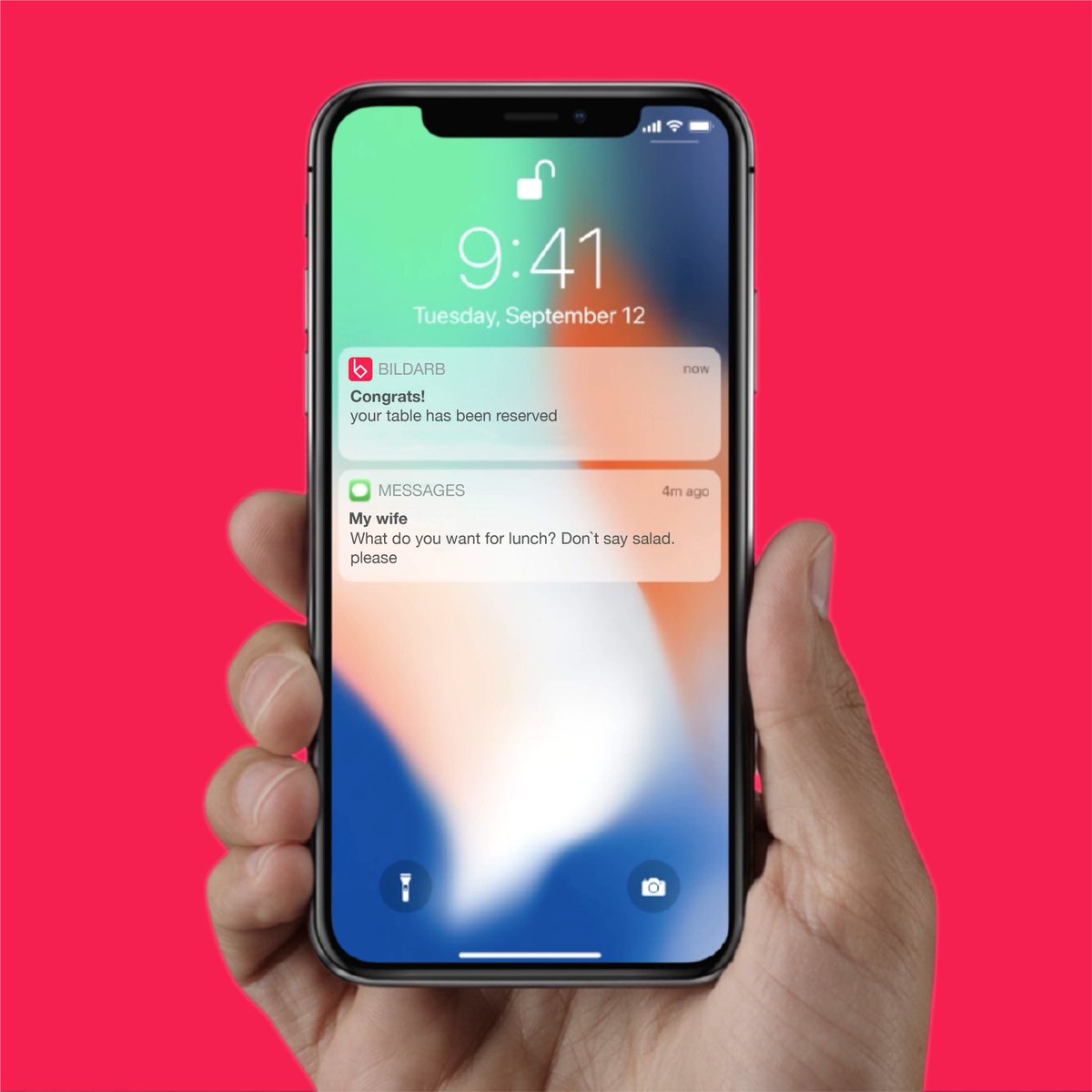 bildarb's tweet photo. We’ve got the notifications that can make your day!
#bildarb #reserve #food #pickup #bill #map #kuwait #dinein #restaurant #reservation #q8foodies #apps #app #reservationapp #q8
#بالدرب #حجز #أكل #كويت #طاولتك #مطعم https://t.co/kiPESfDKjp