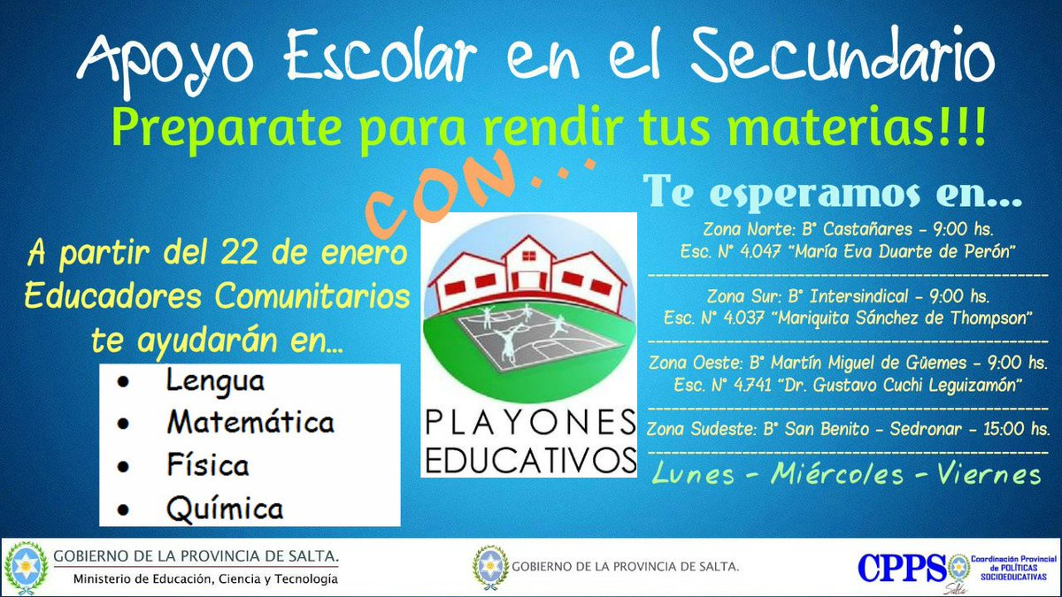 #Educación Educadores comunitarios brindan apoyo escolar para alumnos de nivel secundario: bit.ly/2FWH5jK