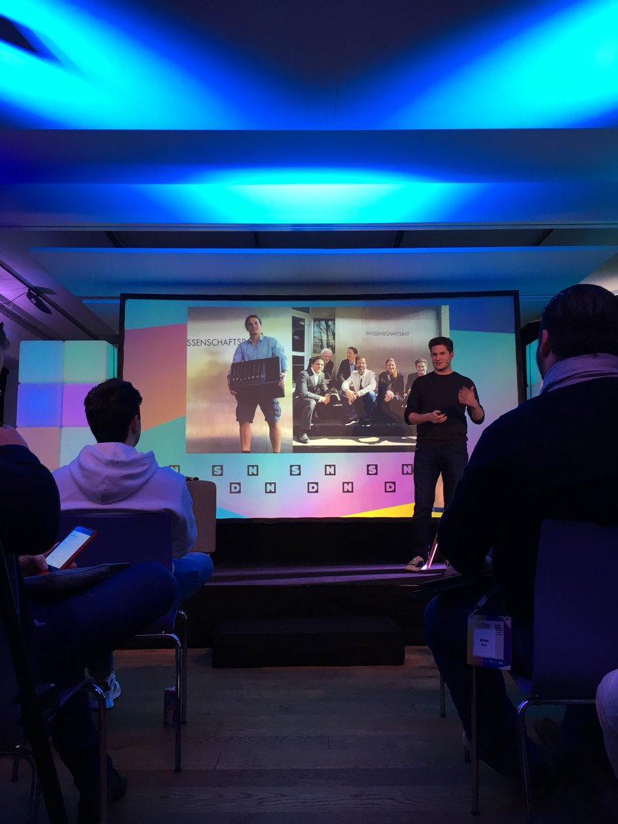 BurdaBootcamp's tweet photo. Is #curiosity -driven education going to transform the educational system? At @CodeUniversity it is already happening. @thomasbachem #codeuniversity #burdasdnn https://t.co/EfiAQZvCNB