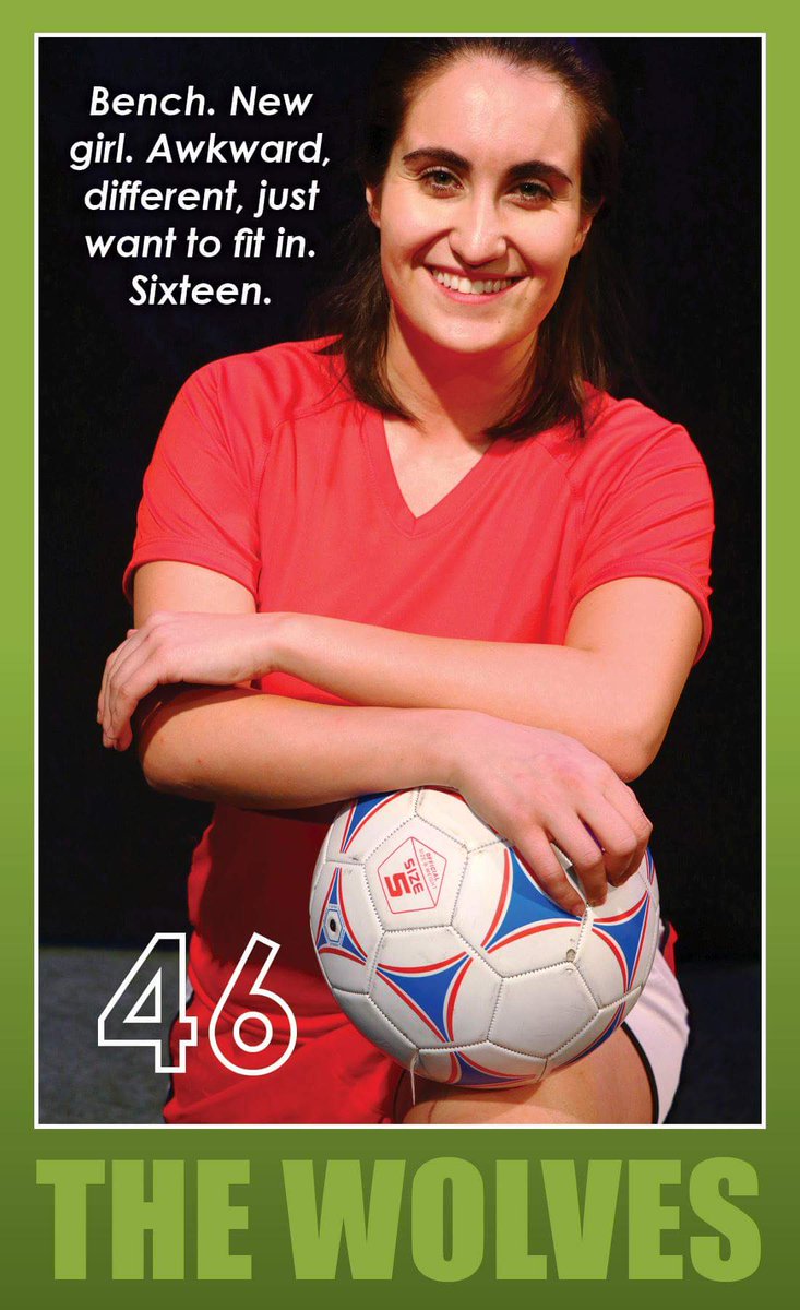 VegasTheatreCo's tweet photo. Meet the players from #TheWolves: Bench. New girl. Awkward, different, just want to fit in. Sixteen.
Opening on 2/1/2018! Tickets on sale now with discounts for groups of 5 or more! https://t.co/0KR85PI5vA
#RunWithTheWolves #BringYourPack https://t.co/1xBbLWNDRZ