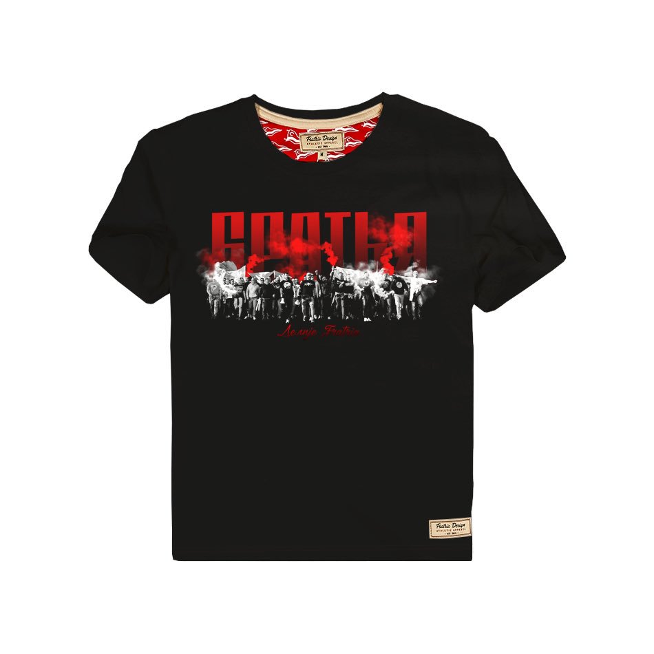 Футболка Братья детская (690₽)
Размеры: 92, 98, 104, 110, 116, 128, 134, 140, 146, 152, 158
Доступна онлайн и в магазине на Комсомольской пл. 2
 FRATRIASHOP.ru