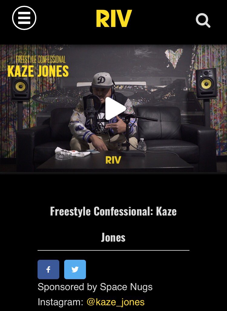 KAZE_JONES's tweet photo. Check out my new freestyle confessional for Riveting Entertainment.
.
.
.
.
#rivetingentertainment #dustycrates #kazejones #undergroundhiphop #hiphop #freestyle #rivnow https://t.co/VsO0I4qRYu