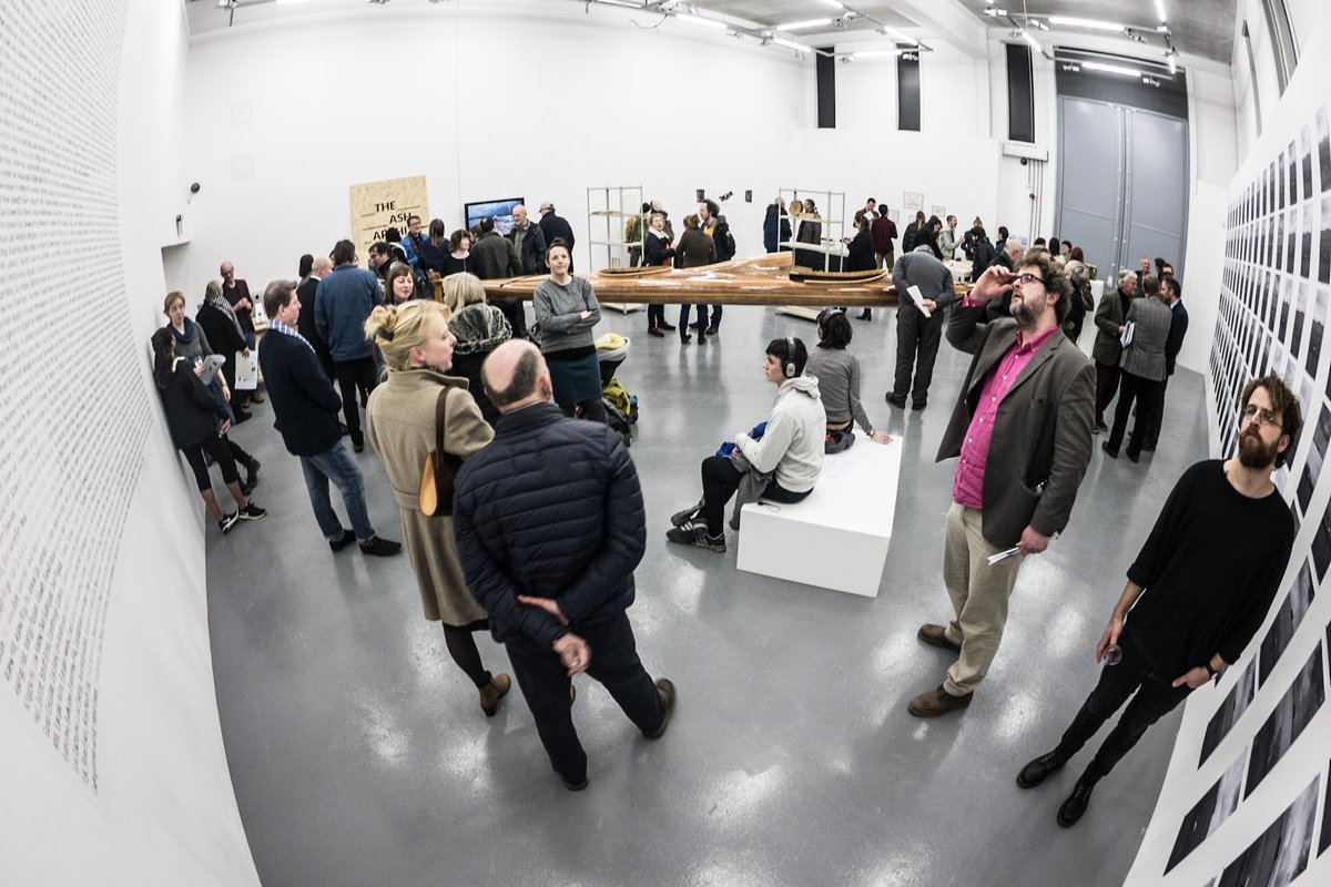 the_ash_project's tweet photo. What a busy gallery! The Ash Archive is officially open: Mon-Fri, 11-5. Special events and weekend opening times to be announced soon, Open until 14 April. #theasharchive #studio3gallery #universityofkent #theashproject #yearoftheashtree https://t.co/7LnVBbagdU