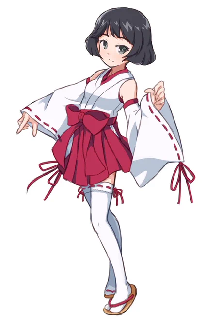 優季ちゃん巫女服着たら似合うと思うんだ 