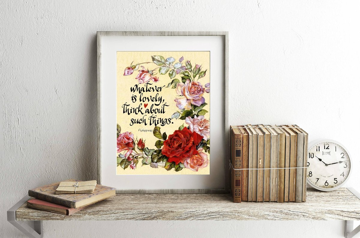 OlegZhornyk's tweet photo. Printable Artwork digital download Scripture Bible verse "Whatever is lovely", typography art for home decor by HandicraftArtStore https://t.co/NOl8vurnE8 #art #print #digital #beige #housewarming #christmas #prints https://t.co/ukTKSnZ5KO