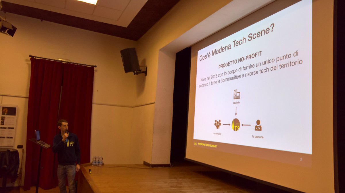 italiancpp's tweet photo. Modena Tech Summit is starting! #mergeWithLocal https://t.co/DTzVkedfbd