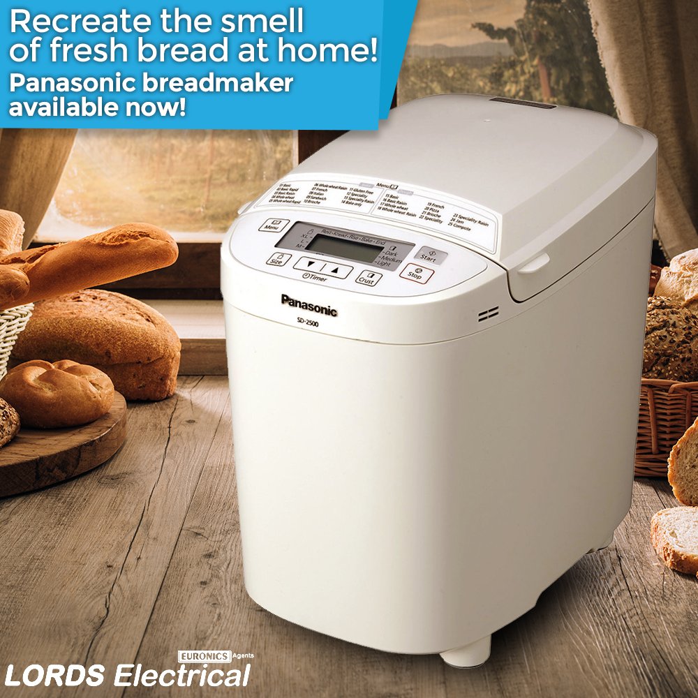 Nothing beats the smell of the freshly baked goods aisle in supermarkets! Why not recreate that smell at home with our Panasonic breadmakers!? Tag a friend who would love this product in the comments below! Visit bit.ly/2mT6H9r