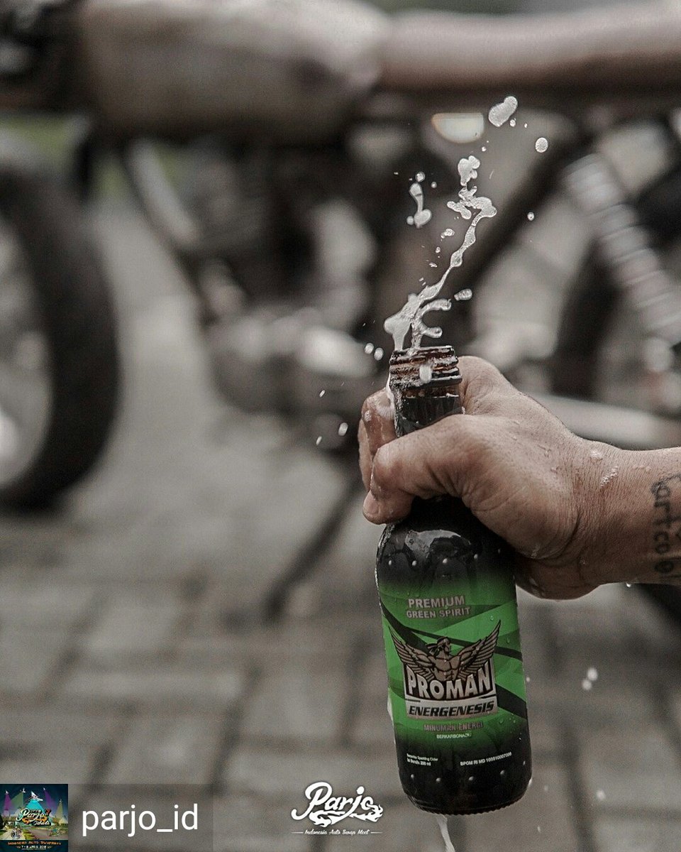 Proman5Jam's tweet photo. Malam ini mulai pukul 7 malam di TMII Jakarta Timur, Senayan, dan CNI Jakarta Barat kesempatan lo ketemu gue dan @parjo_id untuk bisa menangin motor custom.
#bikersenergy #proman5jam #parjo2018 #TenagaExtraLama https://t.co/bMh4Ciz1QA