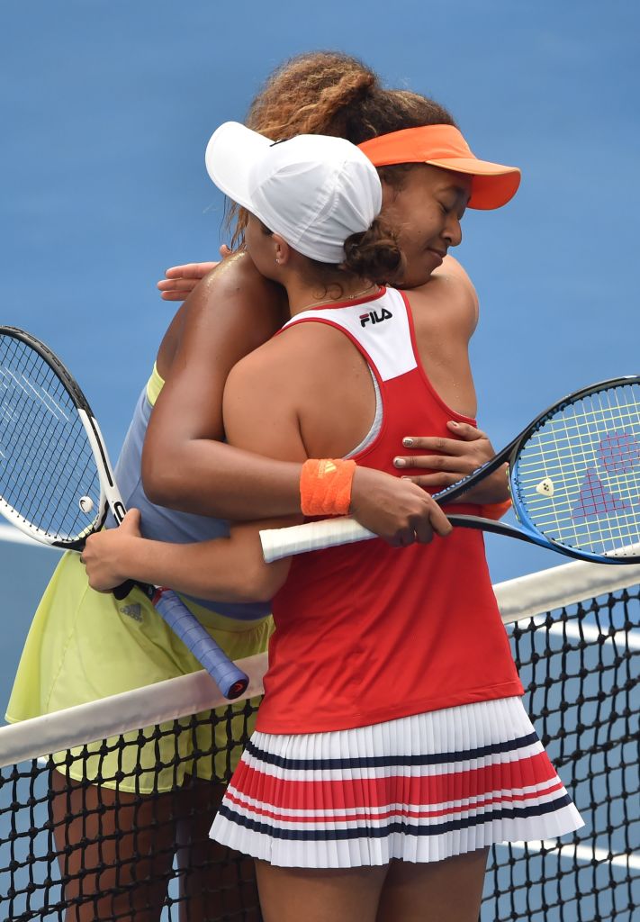 AustralianOpen's tweet photo. "I don't really have that many opportunities to play in front of such a big crowd (with) such a good atmosphere. Ash, she's been playing really well. I feel like I shouldn't get upset if I lose a point because she's one of the best players in the world."
@Naomi_Osaka_ 
#AusOpen https://t.co/hiSy2c4KlH