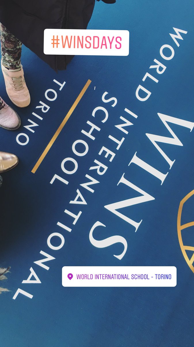 Siamo alla <a href="/WinsTorino/">WINS Torino</a> per la presentazione di asilo ed elementari #winsdays #wins #makesyouglobal