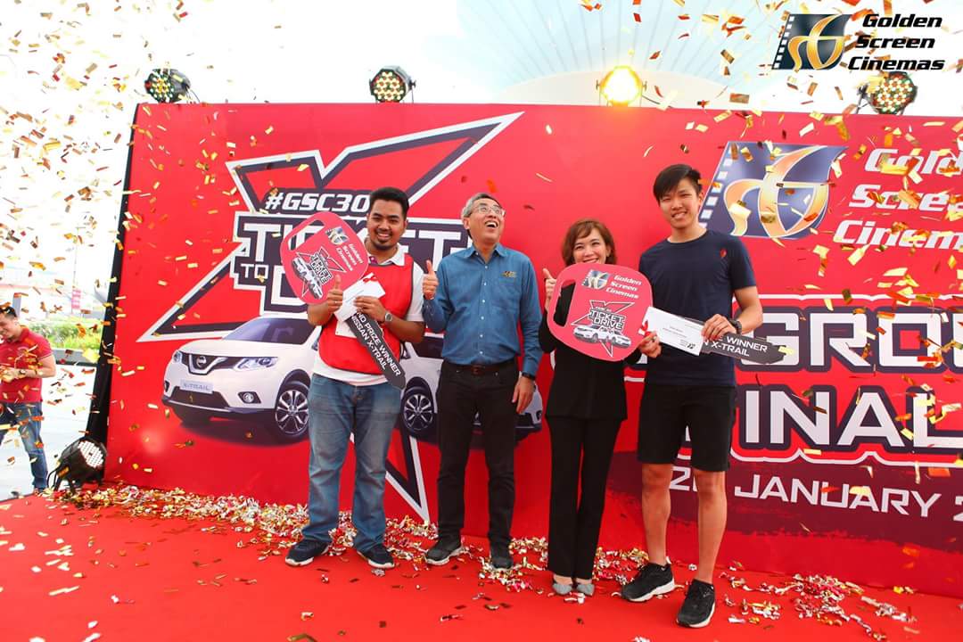 GSCinemas's tweet photo. ICYMI, we have our winner for #ticket2drive! Untunglahhhhh dapat kereta x-trial wehhhhhhhh nak jugakkkkk 

Nak tau lebih lanjut boleh visit gsc insta &amp; FB. https://t.co/yjTN0Pw5jd