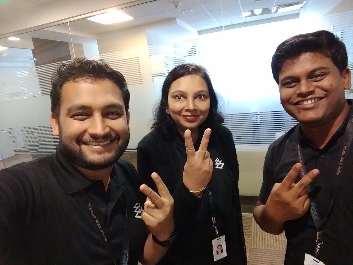 milindjain12's tweet photo. V for victory....... #MphasisHackathon
@LifeatMphasis https://t.co/GIAq1YVQCY