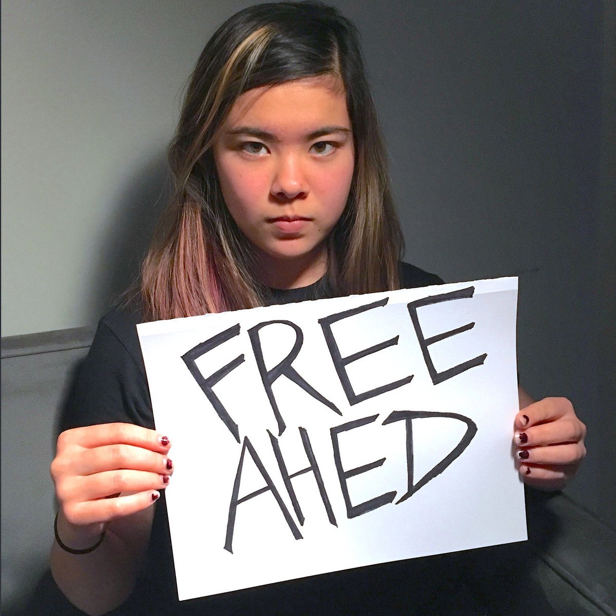 Gaithxp's tweet photo. #freeahedaltamimi 
#AhedTamimi 
#freedom . https://t.co/tpt82Y2u2O