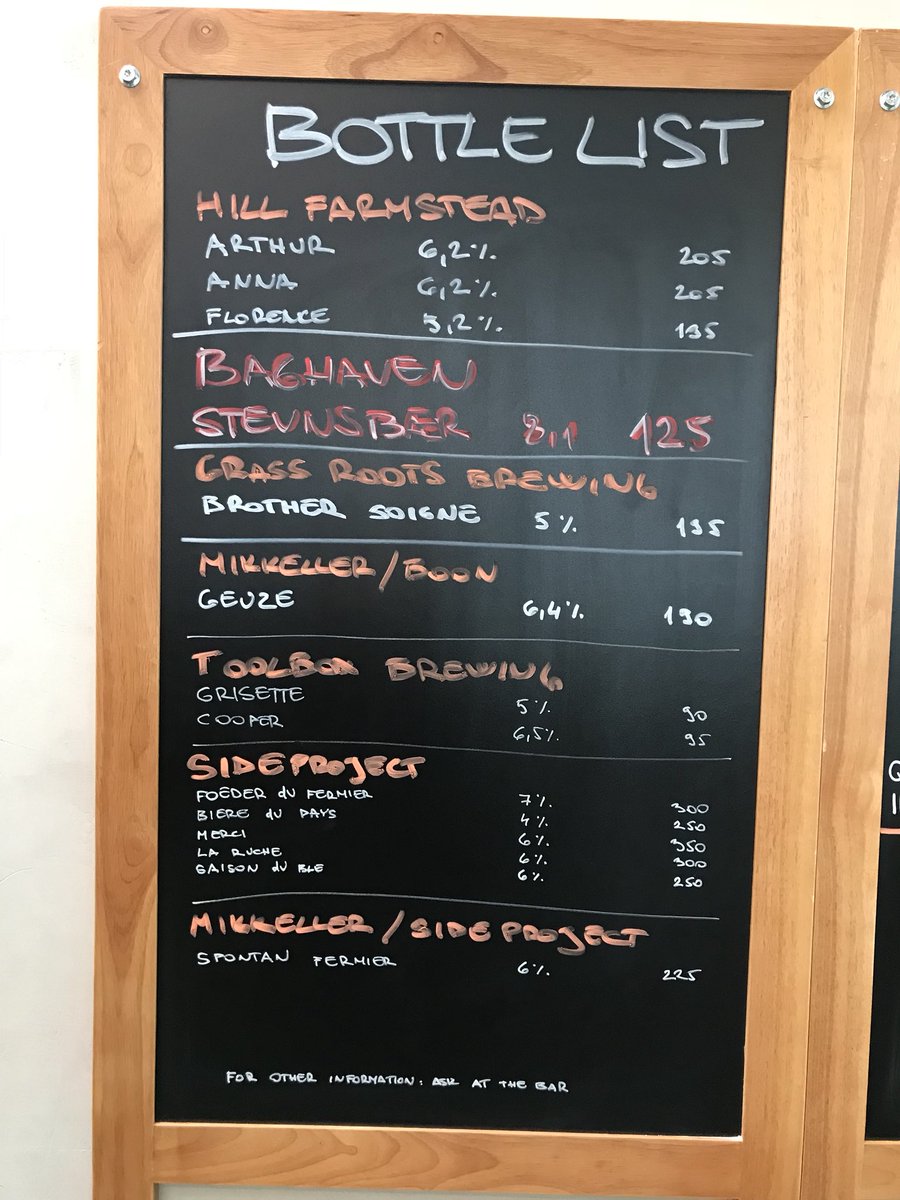 BaghavenBeer's tweet image. Stevnsbær Release Day draft and bottle list  @MikkellerBeer @HillFarmstead  @SideProjectBrew