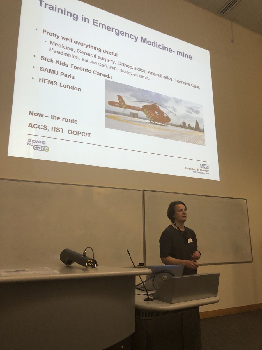 doctorhelgi's tweet photo. “If you want things to happen quickly  the ACCS specialties are the ones for you” 

(EM, anaesthesia, ICM, Acute med)
#icaic18 https://t.co/gI11l1tVd1