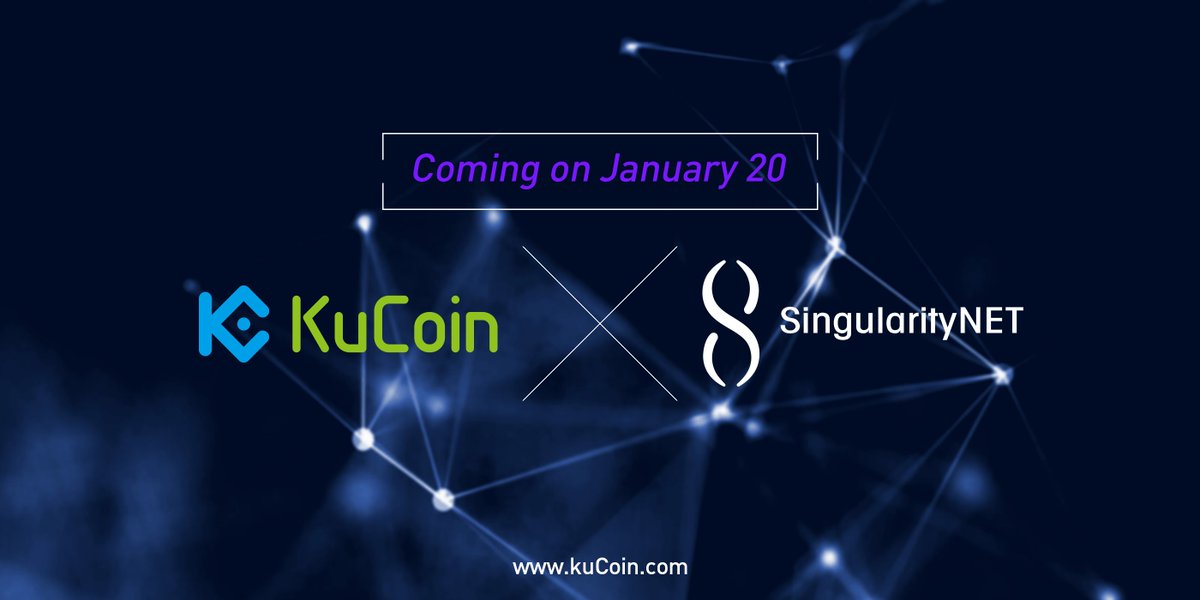 kucoincom's tweet image. AGI/BTC and AGI/ ETH trading pairs are now available on KuCoin. You can start trading AGI on January 20, 2018 at 18:00 (UTC +8).
#KCS #AGI #BTC #ETH @singularity_net