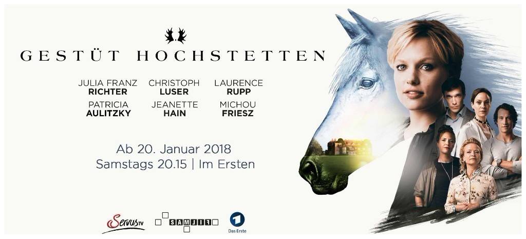 BirgitStauber's tweet photo. Ab heute Abend immer samstags 20:15 @ARD_Presse: "Gestüt Hochstetten🐴 - Trakehnerblut"! Save the Date: ich komme zum Staffelfinale am 10. Februar als Melanie Krakauer dazu🙏🏼💞! Danke an Cast und Team - freu mich auf ein Wiedersehen zur 2. Staffel!😉🐴💫 @ServusTV #SamFilm https://t.co/cCVw70niss