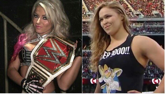 Wrestling News On Twitter Watch Alexa Bliss Is Ready For Ronda Rousey S Wwe Debut T